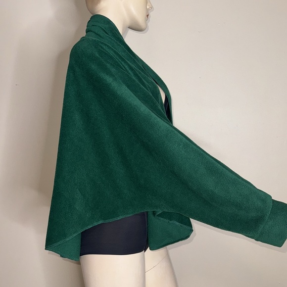35 Degree Below Green Fleece Open Cardigan - Picture 5 of 14